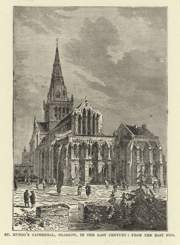 St Mungos Cathedral, Glasgow, i det sidste århundrede, fra East End af English School
