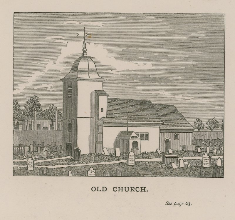 St Pancras gamle kirke af English School