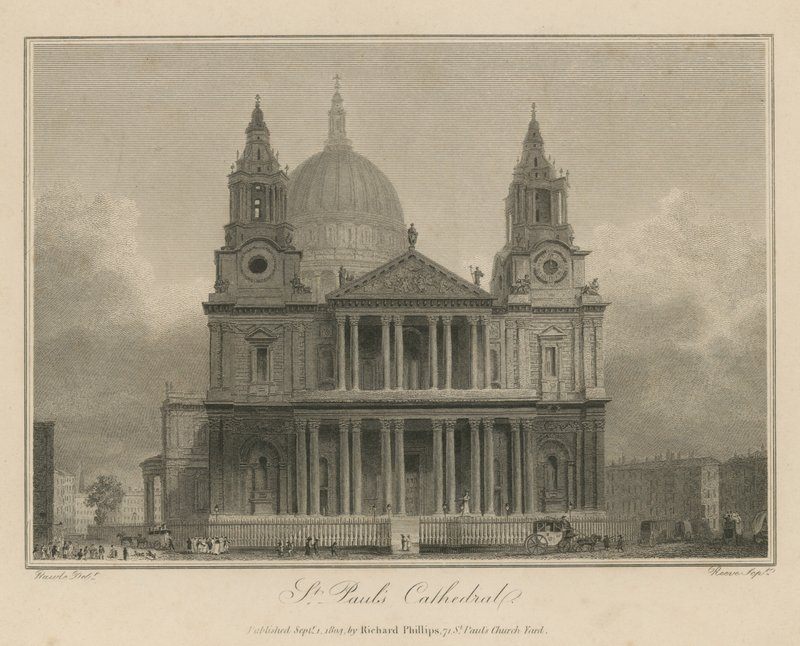 St Pauls katedral af English School