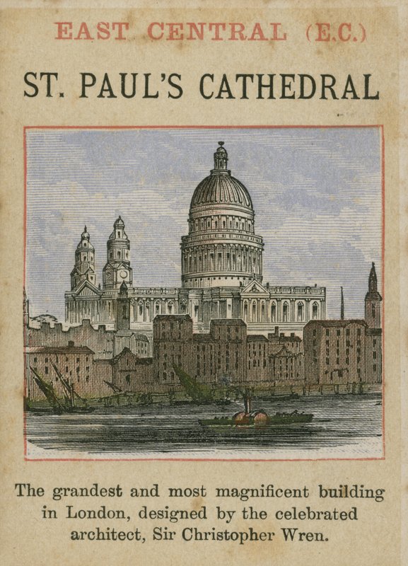 St Pauls katedral af English School