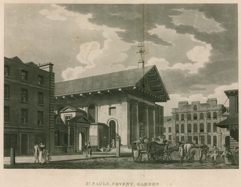 St Pauls, Covent Garden, London af English School