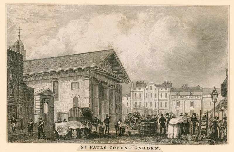 St Pauls, Covent Garden, London af English School
