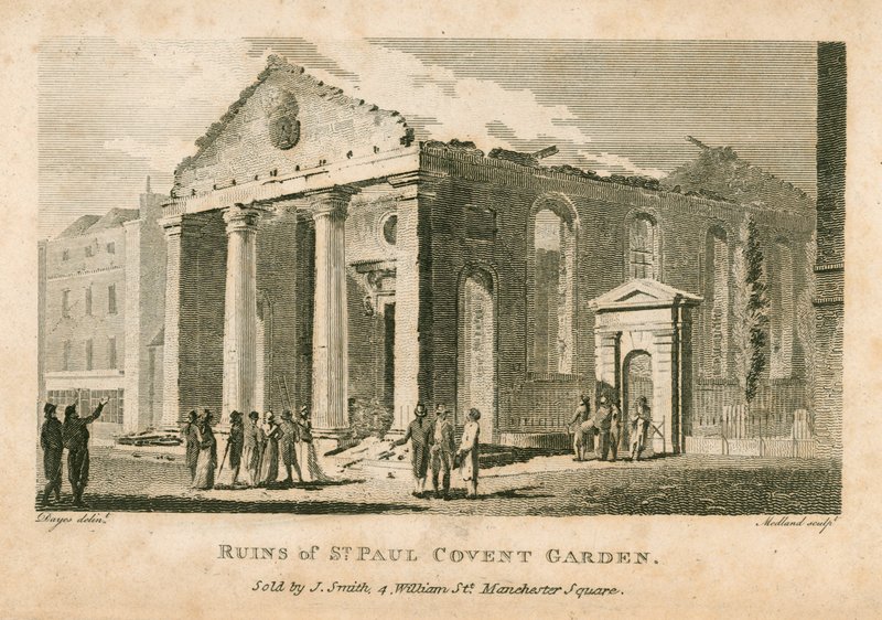 St Pauls, Covent Garden, London af English School