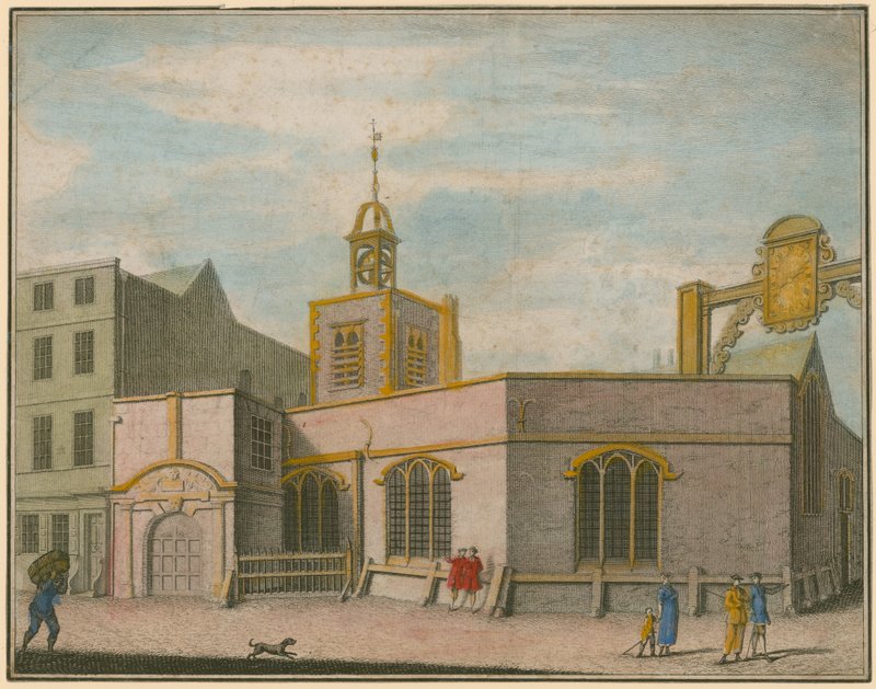 St Peter den fattige, London af English School