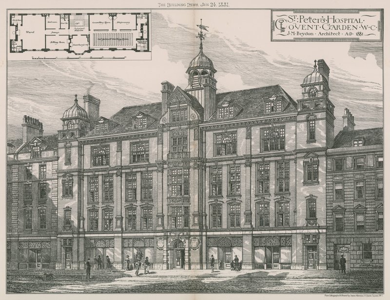 St Peters Hospital, Covent Garden af English School