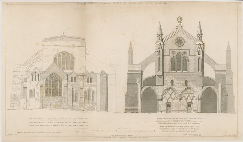 St Savios Church, tidligere St Mary Overies, Southwark af English School