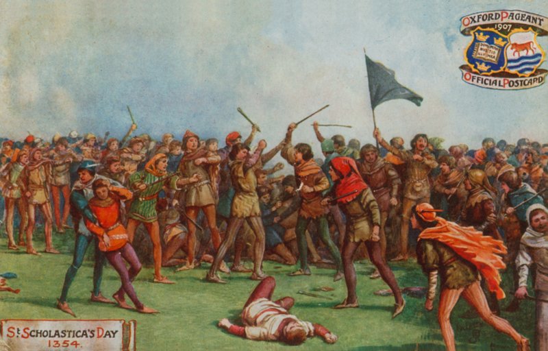 St Scholasticas Day, 1354 af English School