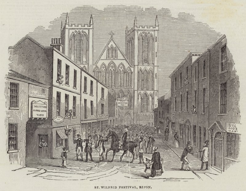 St Wilfrid Festival, Ripon (gravering) af English School