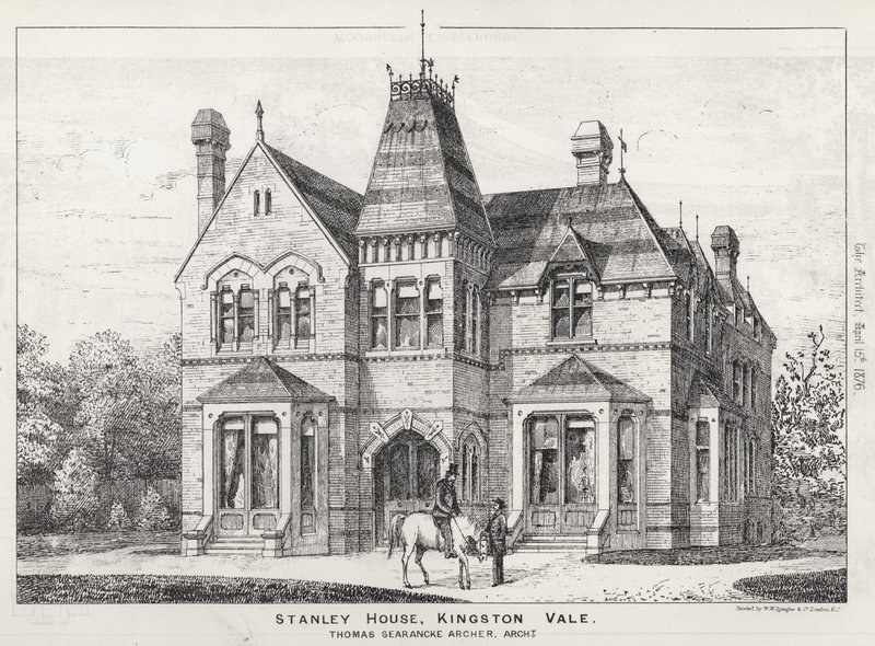 Stanley House, Kingston Vale (gravering) af English School