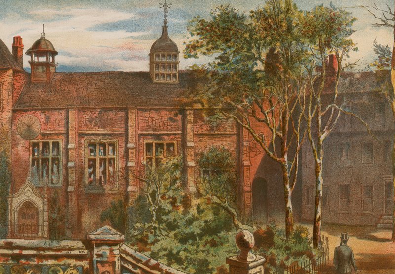 Staple Inn, Holborn af English School
