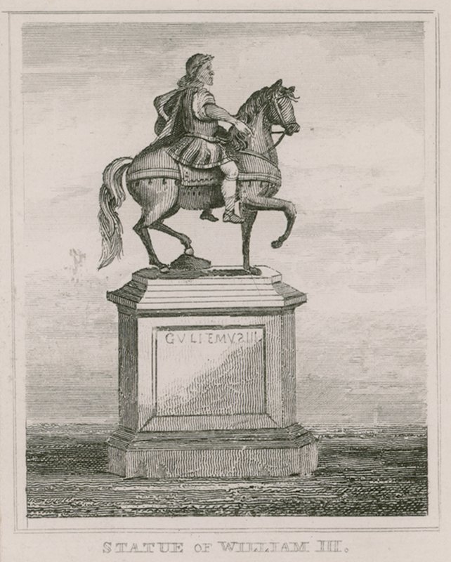 Statue af kong William den Tredje, på St James