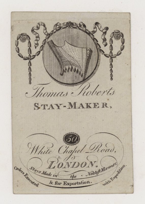 Stay Maker, Thomas Roberts, byttekort af English School