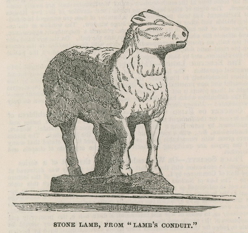 Stenlam fra Lambs Conduit af English School