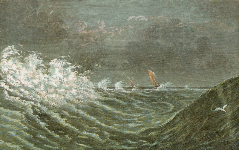 Storm på havet af English School