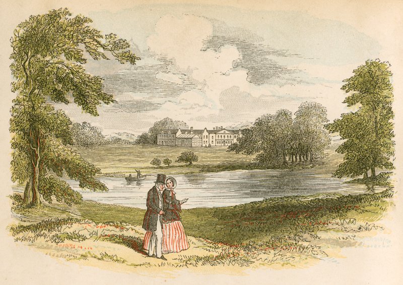 Strathfieldsaye, landsted for hertugen af Wellington af English School