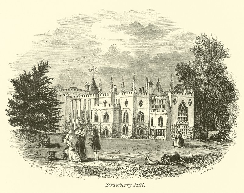 Strawberry Hill  af English School