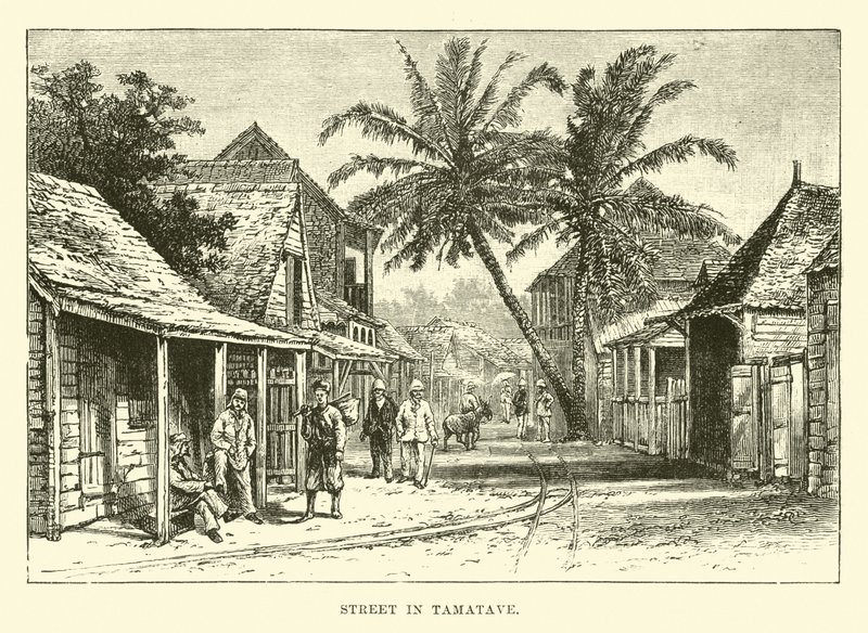 Gade i Tamatave af English School