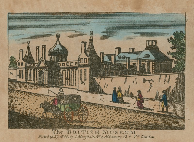 Gadebillede og British Museum af English School