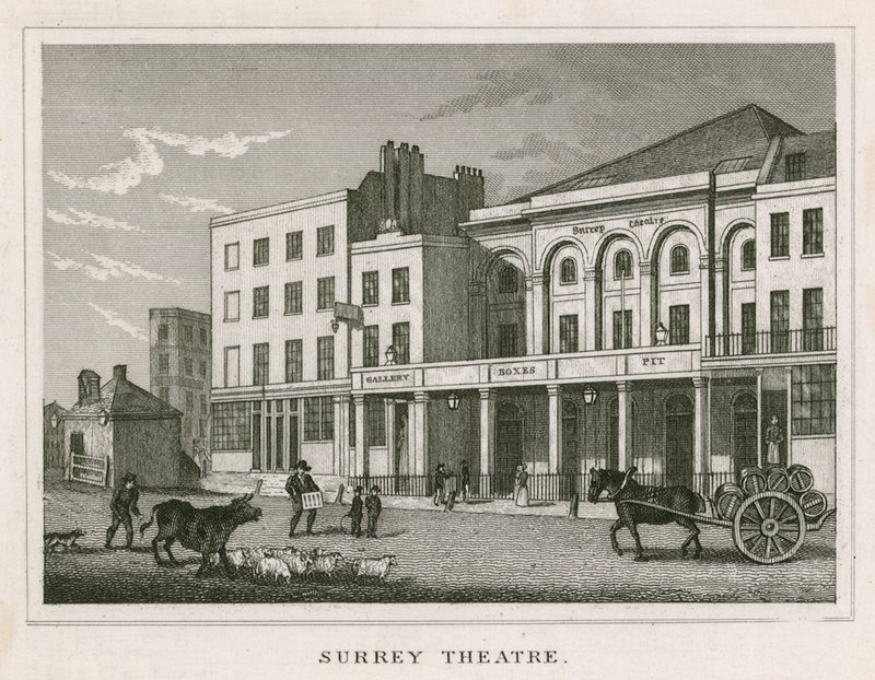 Surrey Theatre, Blackfriars Road, London af English School