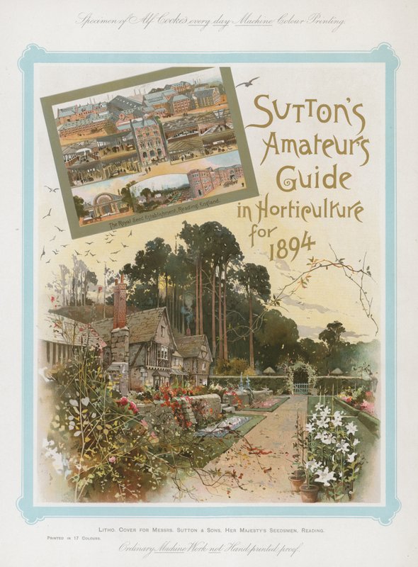 Suttons Amatører Guide i Havebrug for 1894 af English School