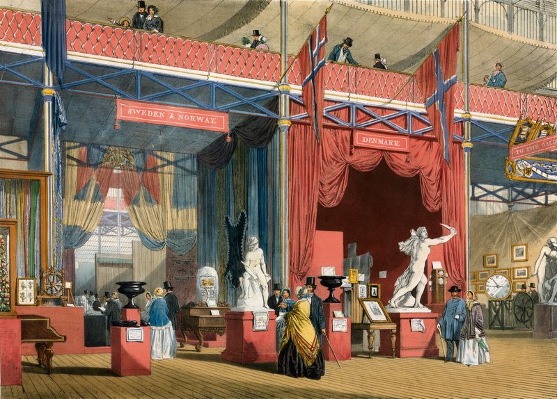 Sverige og Danmark, Store Udstilling, 1851 af English School
