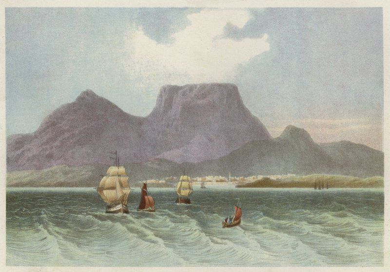 Table Mountain, Cape of Good Hope  af English School