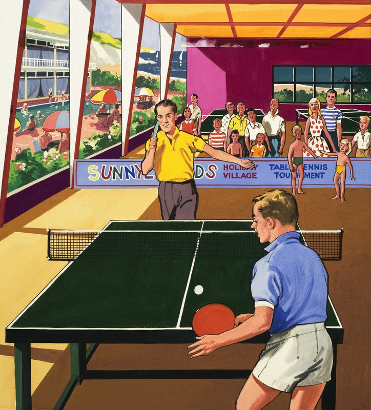 Bordtennisspillere af English School