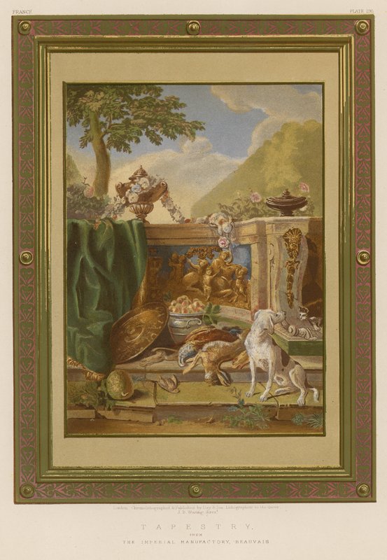 Tapet fra The Imperial Manufactory, Beauvais af English School
