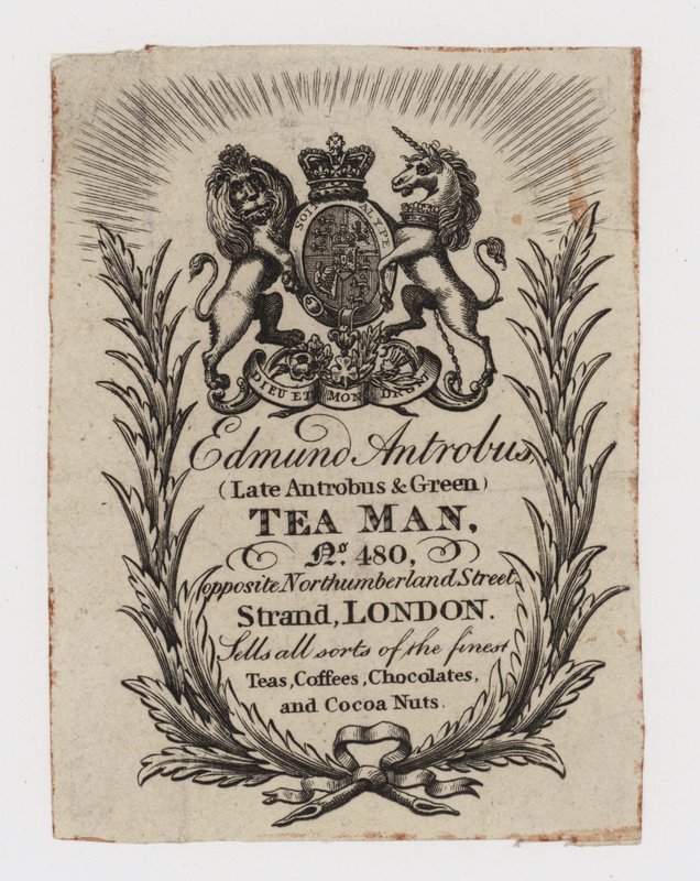 Tea Man, Edmund Antrobus, byttekort af English School
