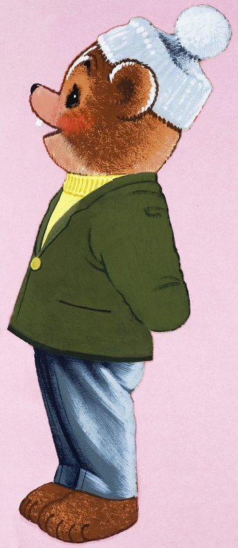 Bamse (med skjulte genstande) af English School