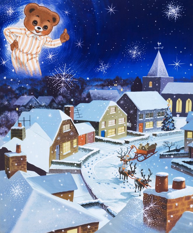 Bamse (med skjulte genstande) af English School