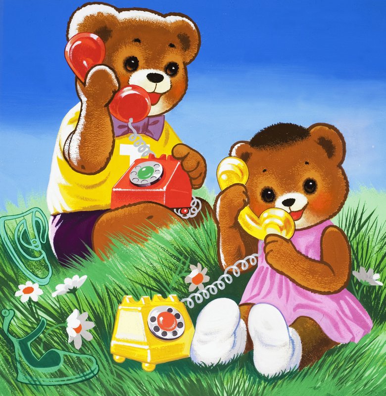 Bamse (med skjulte genstande) af English School