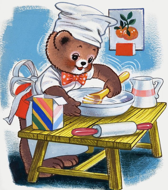 Bamse (med skjulte genstande) af English School