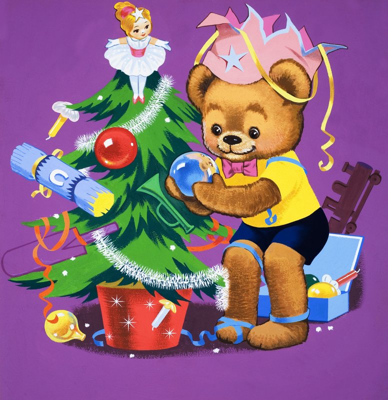 Bamse (med skjulte genstande) af English School