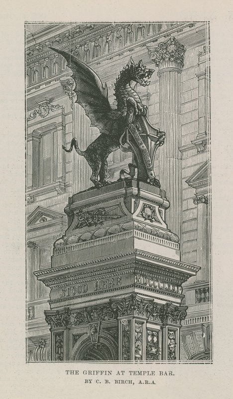 Temple Bar Memorial af English School