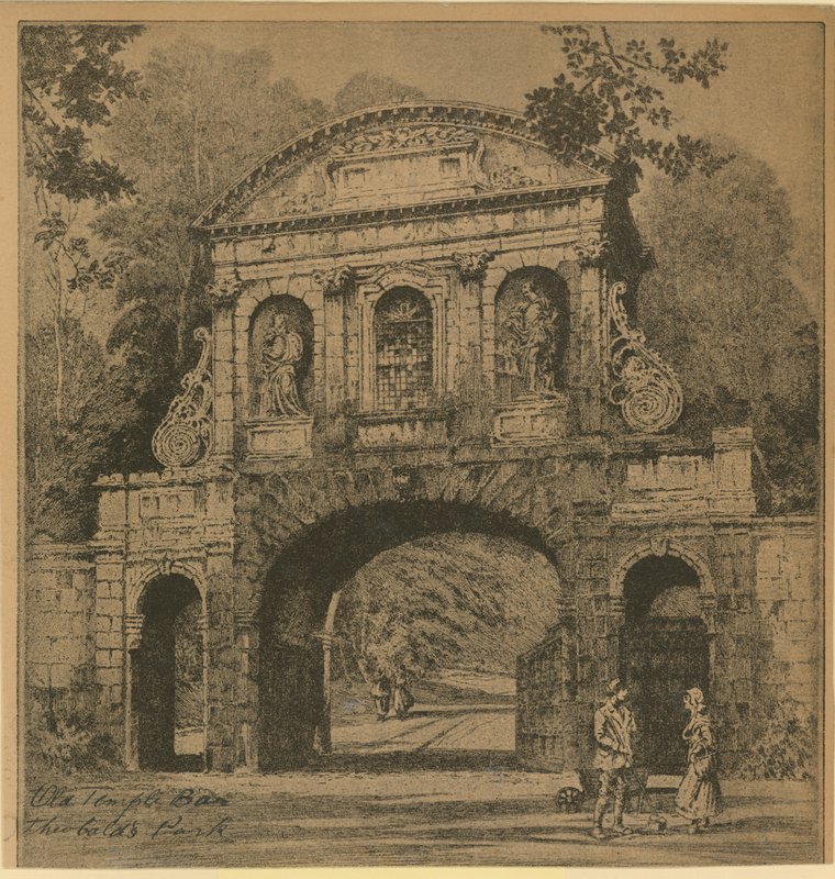 Temple Bar i Theobalds Park af English School