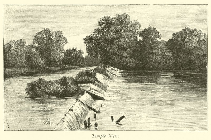 Temple Weir af English School