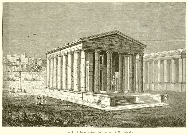 Juno Matutas tempel af English School