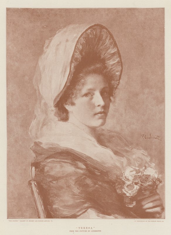 Teresa (farvelitografi) af English School