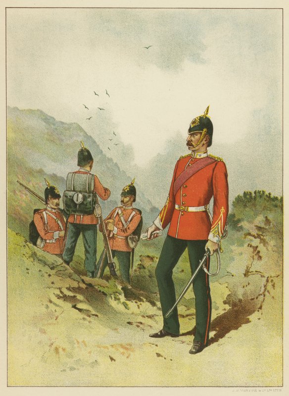 The 15th, East Yorkshire (farvelitografi) af English School