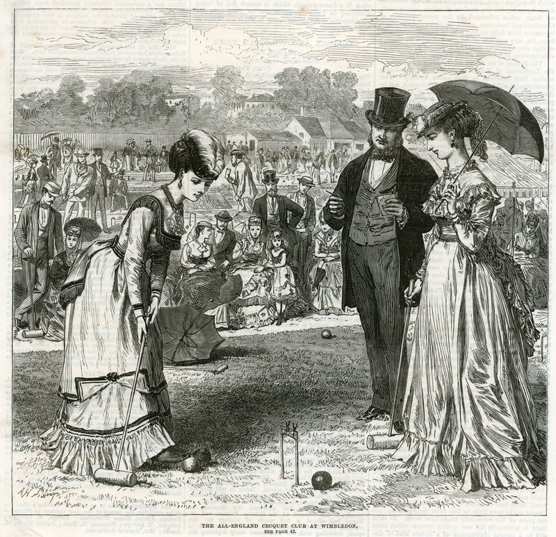 All-England Croquet Club i Wimbledon af English School