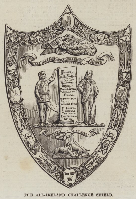 The All-Ireland Challenge Shield (gravering) af English School