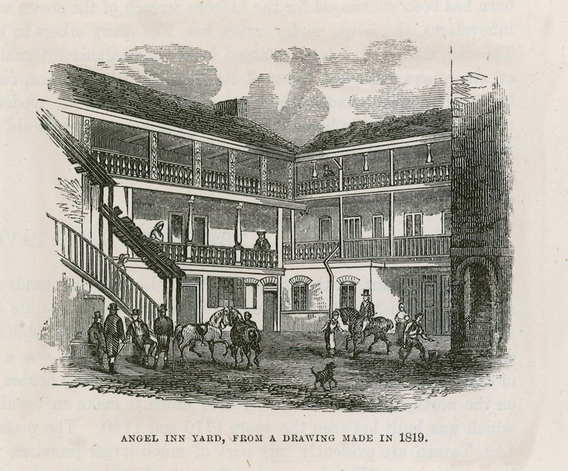 The Angel Inn, Islington af English School