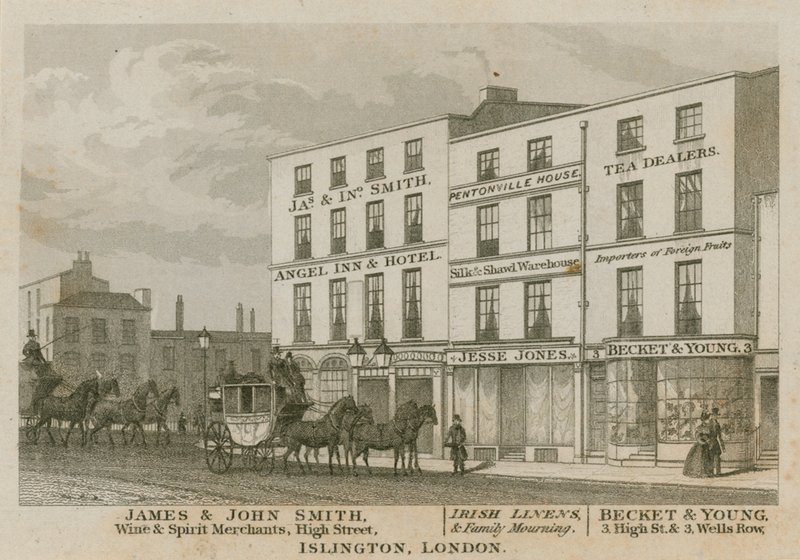 The Angel Inn, Islington af English School