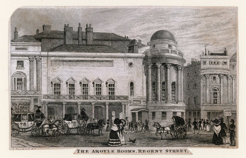 The Argyle Rooms, Regent Street af English School