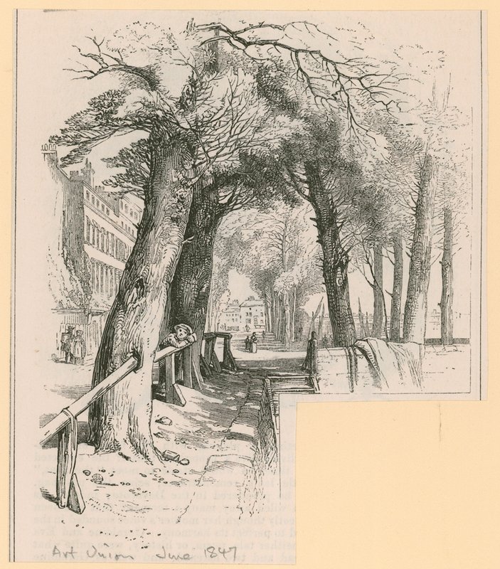 The Art Union, Chelsea, juni 1847 af English School