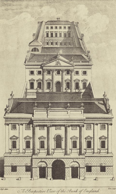 Bank of England, 1739 af English School