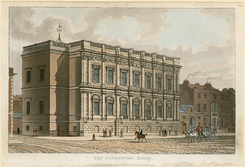 Bankethuset, Whitehall af English School