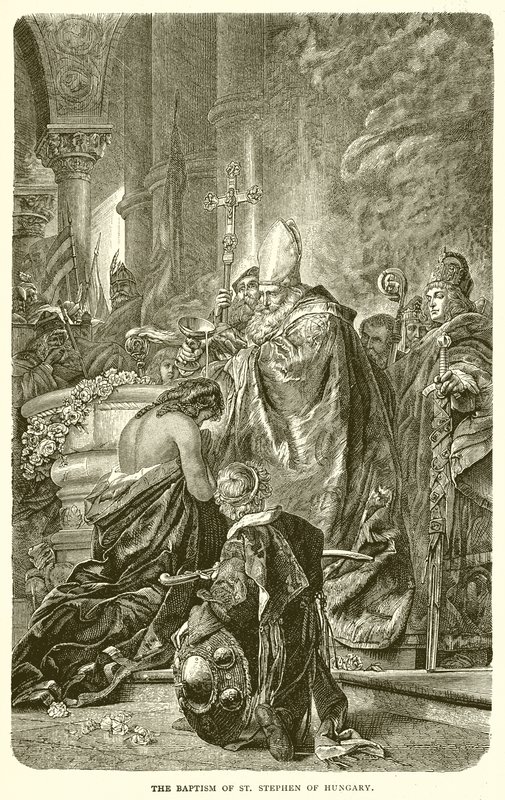 Stefanus af Ungarns dåb af English School
