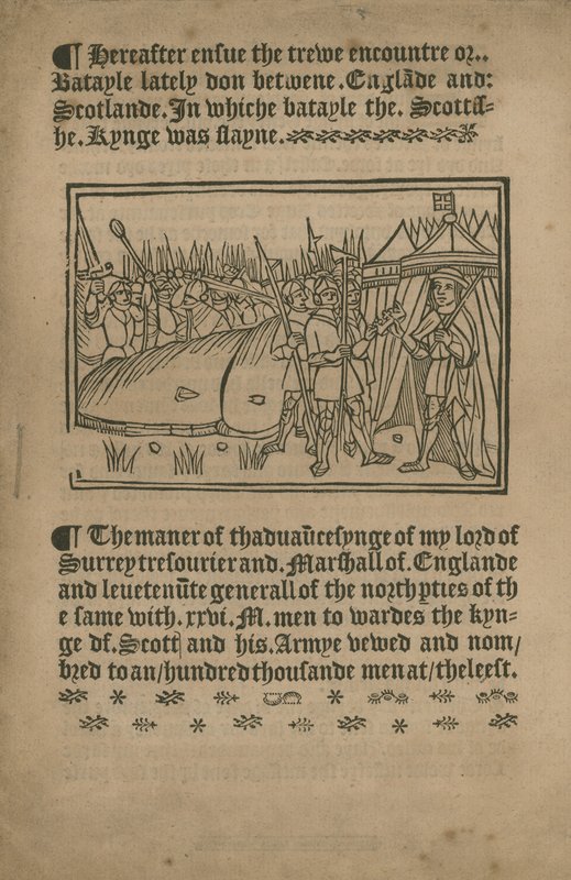 Slaget ved Flodden af English School